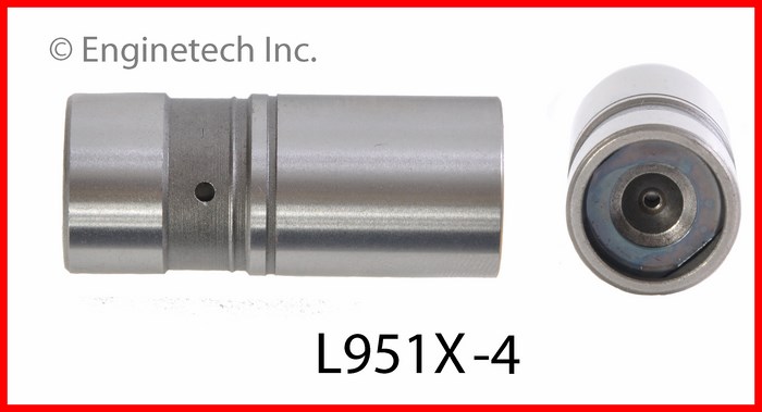 Enginetech Engine Valve Lifter - 4 Pack - L951X-4