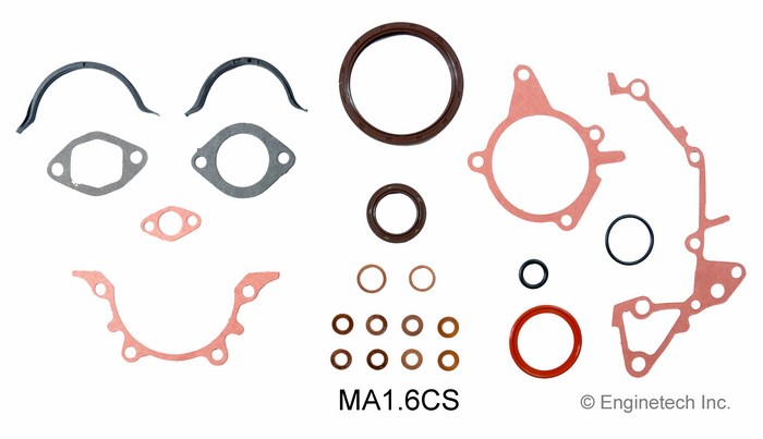 Enginetech Engine Lower End Gasket Set Mazda Car and Truck - MA1.6CS