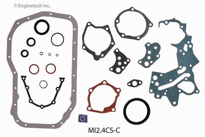 Enginetech Engine Lower End Gasket Set Mitsubishi Car and Truck - MI2.4CS-C