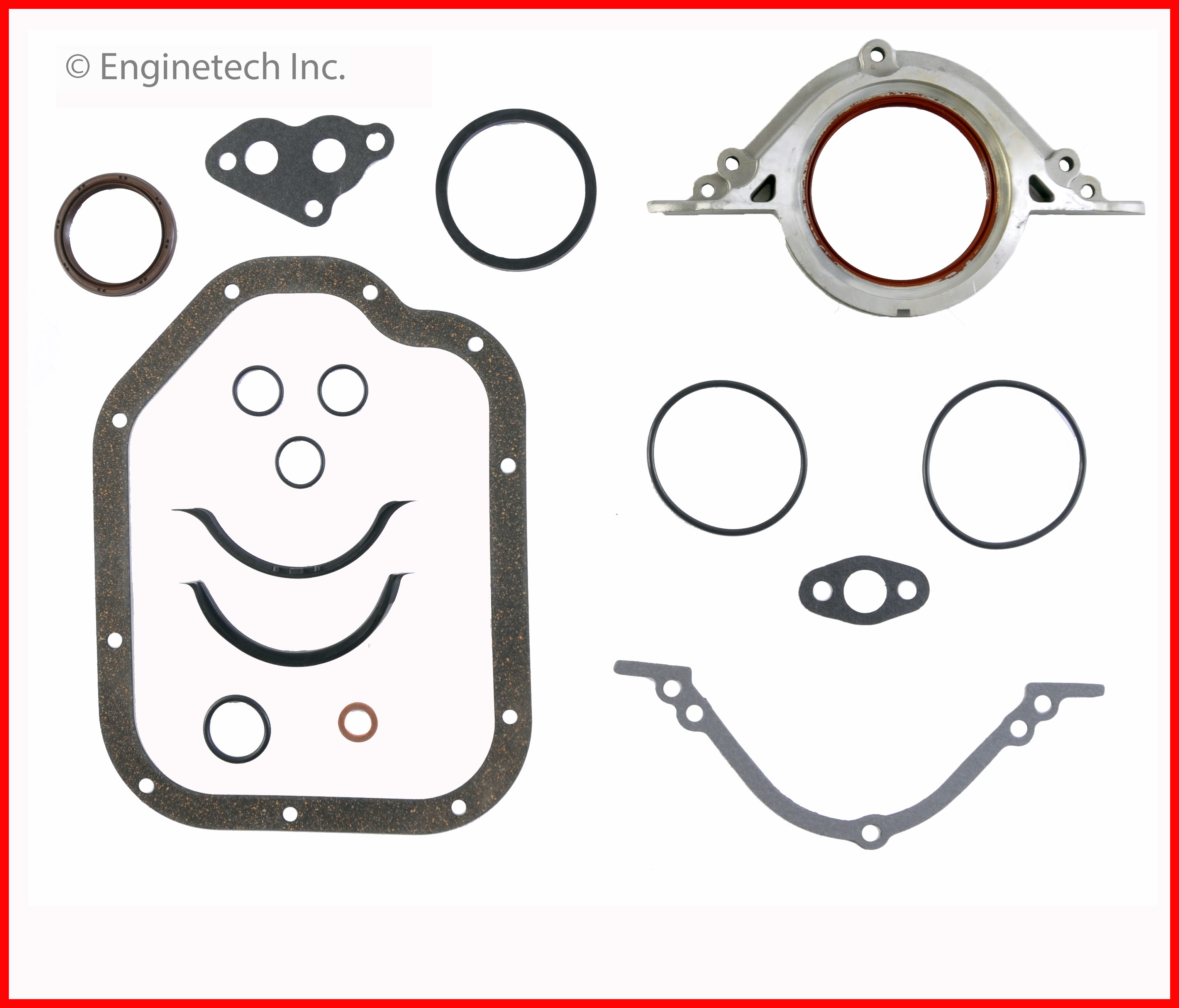 Enginetech Engine Full Gasket Set - Nissan Car and Truck - NI3.5K-1