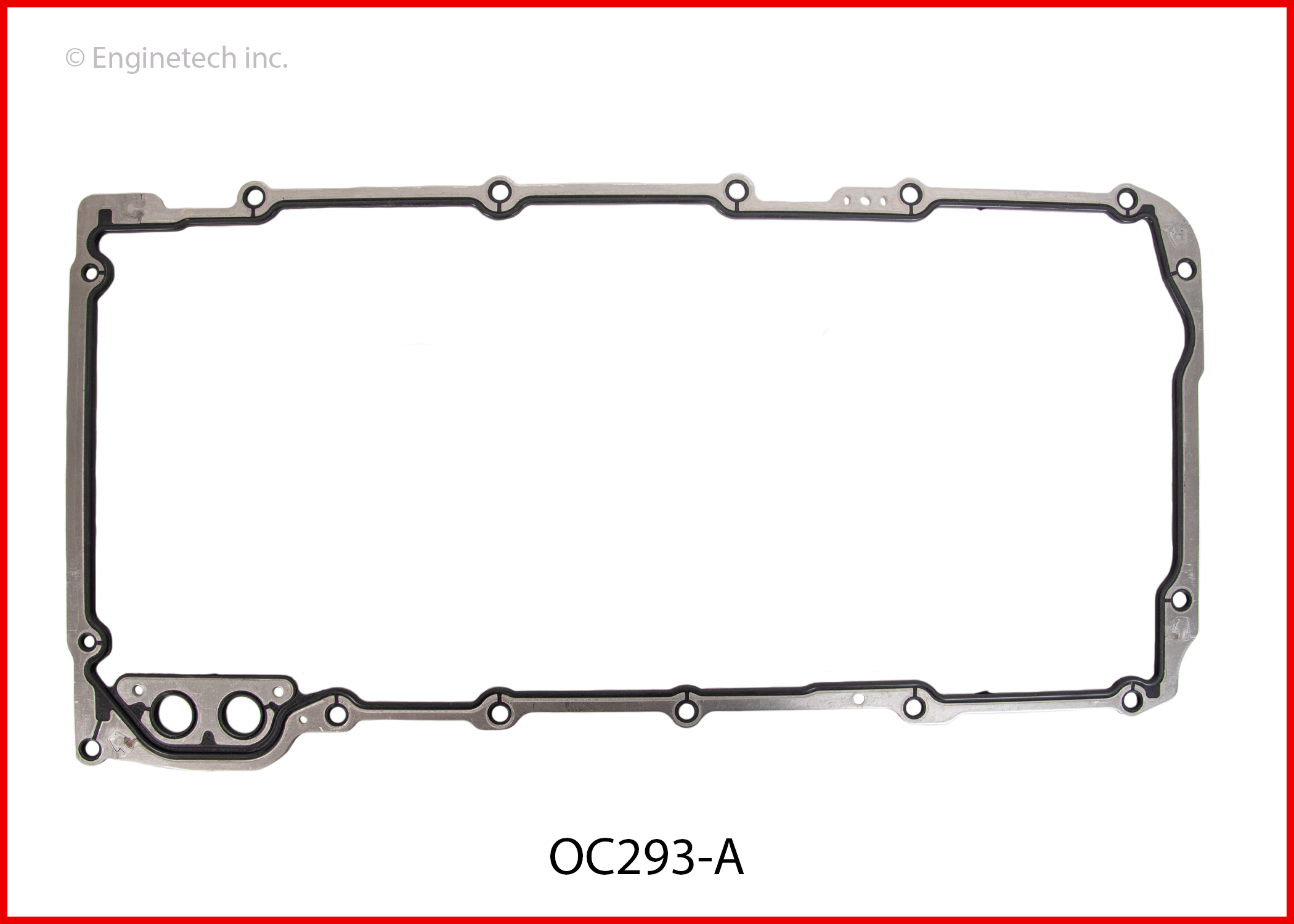 Enginetech Engine Oil Pan Gasket - GMC / Chevrolet Car and Truck - OC293-A
