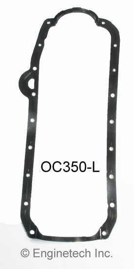 Enginetech Engine Oil Pan Gasket - GMC / Chevrolet Car and Truck - OC350-L