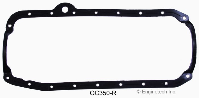 Enginetech Engine Oil Pan Gasket - GMC / Chevrolet Car and Truck - OC350-R