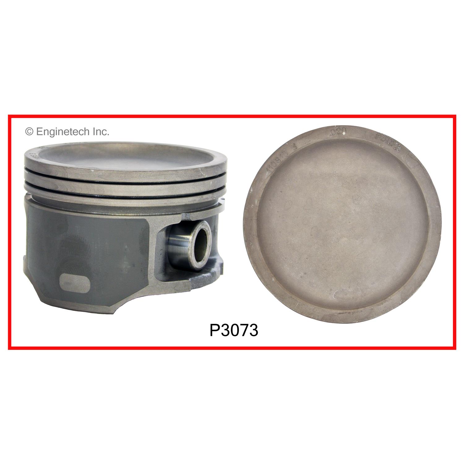 Enginetech Engine Single Piston - without Rings - P3073(1).50