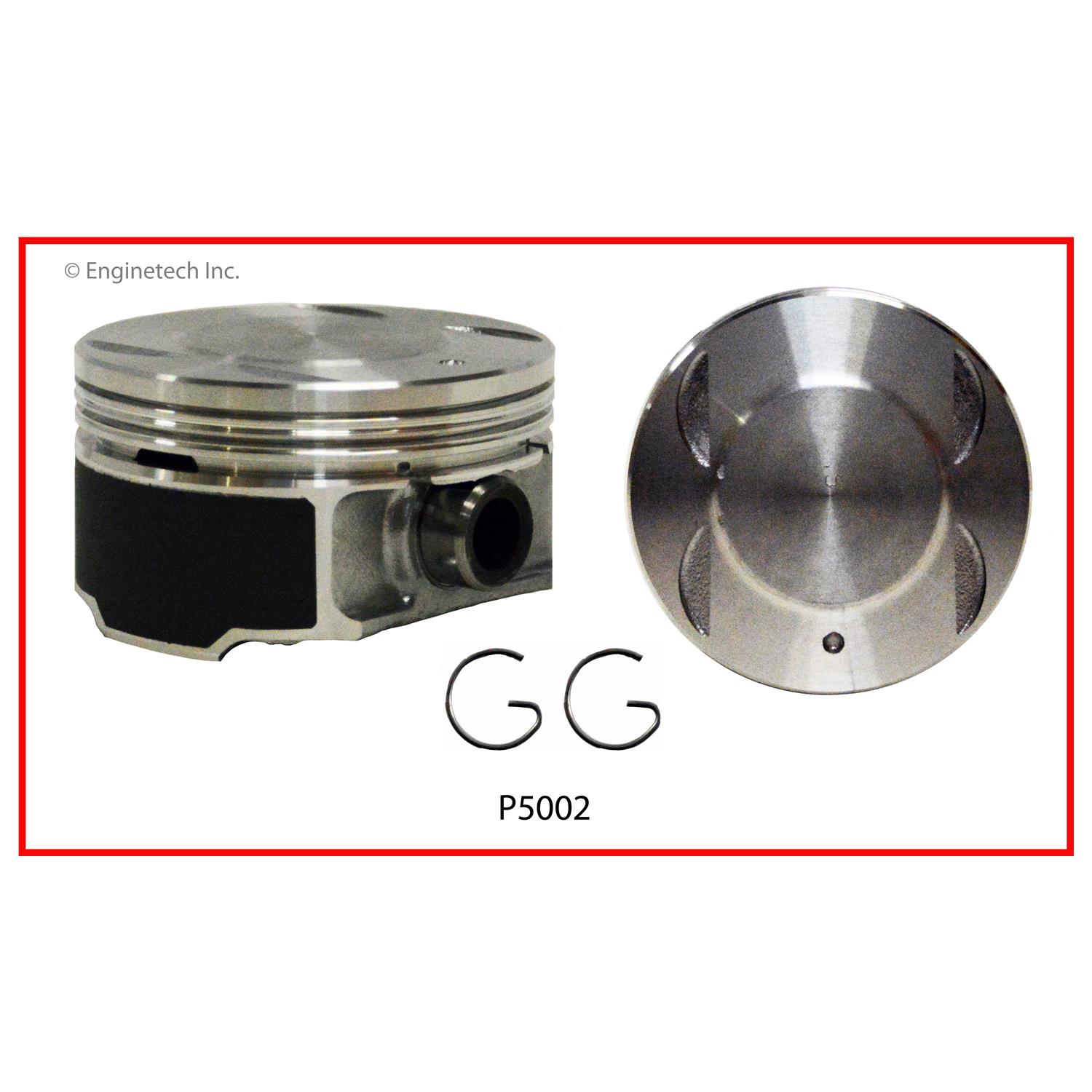 Enginetech Engine Single Piston - without Rings - P5002(1)STD