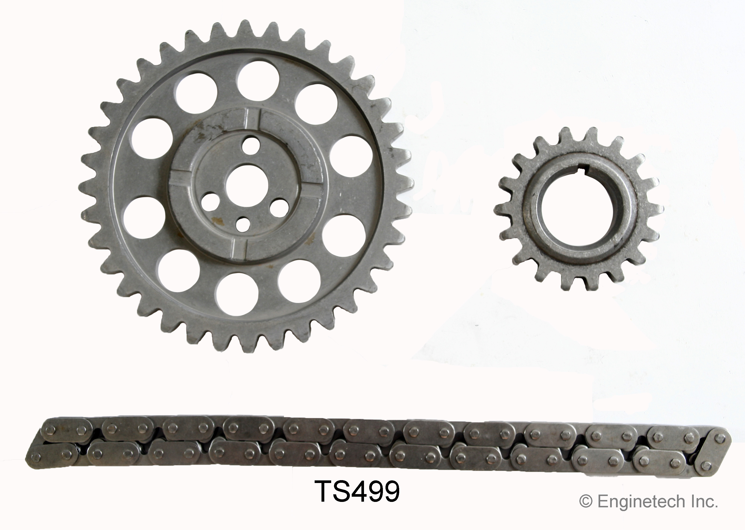 Enginetech Engine Rebuild Kit - GMC / Chevrolet Car and Truck - All Standard Size - RCC350AP-STD