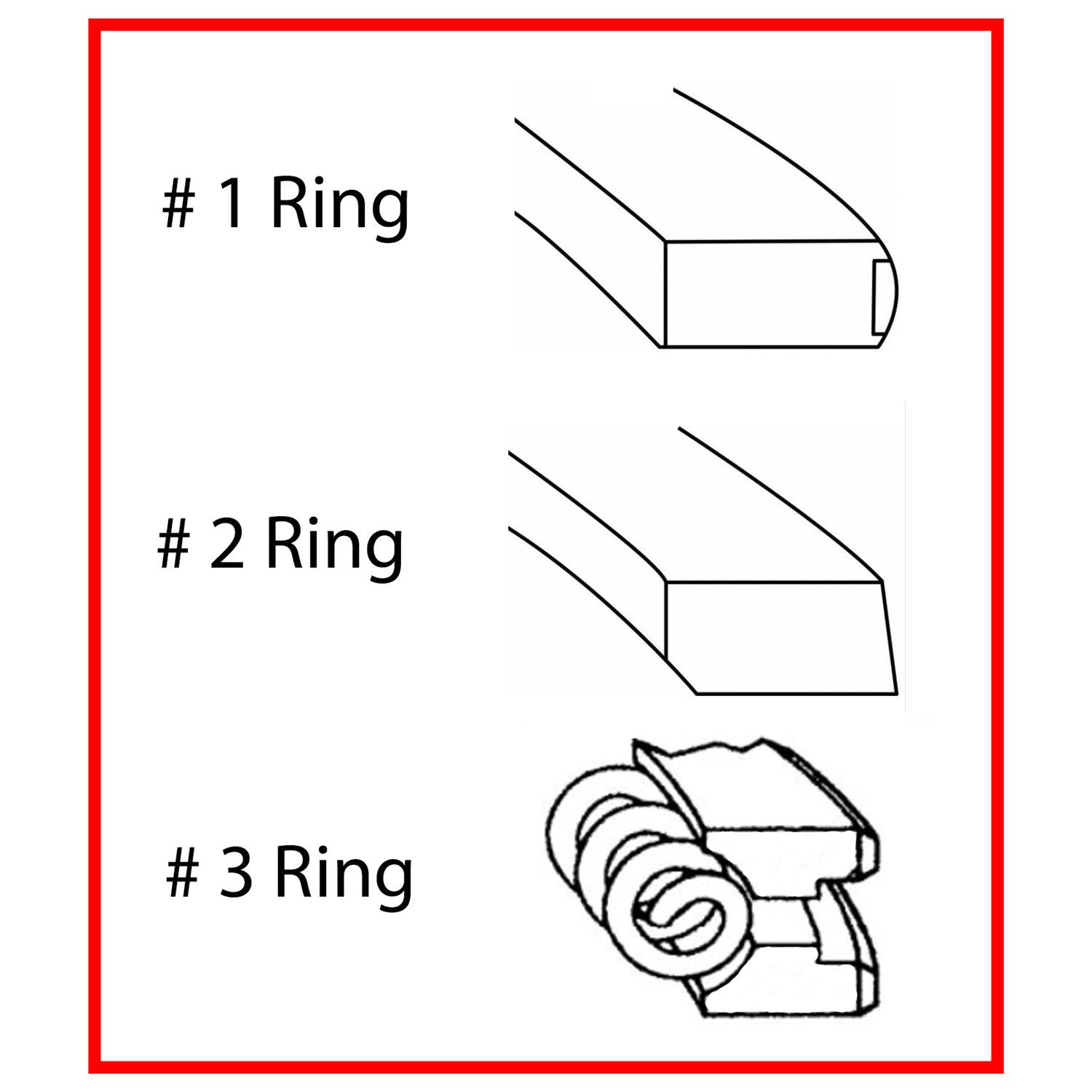 Enginetech Engine Premium Piston Ring Complete Set - S40518-030