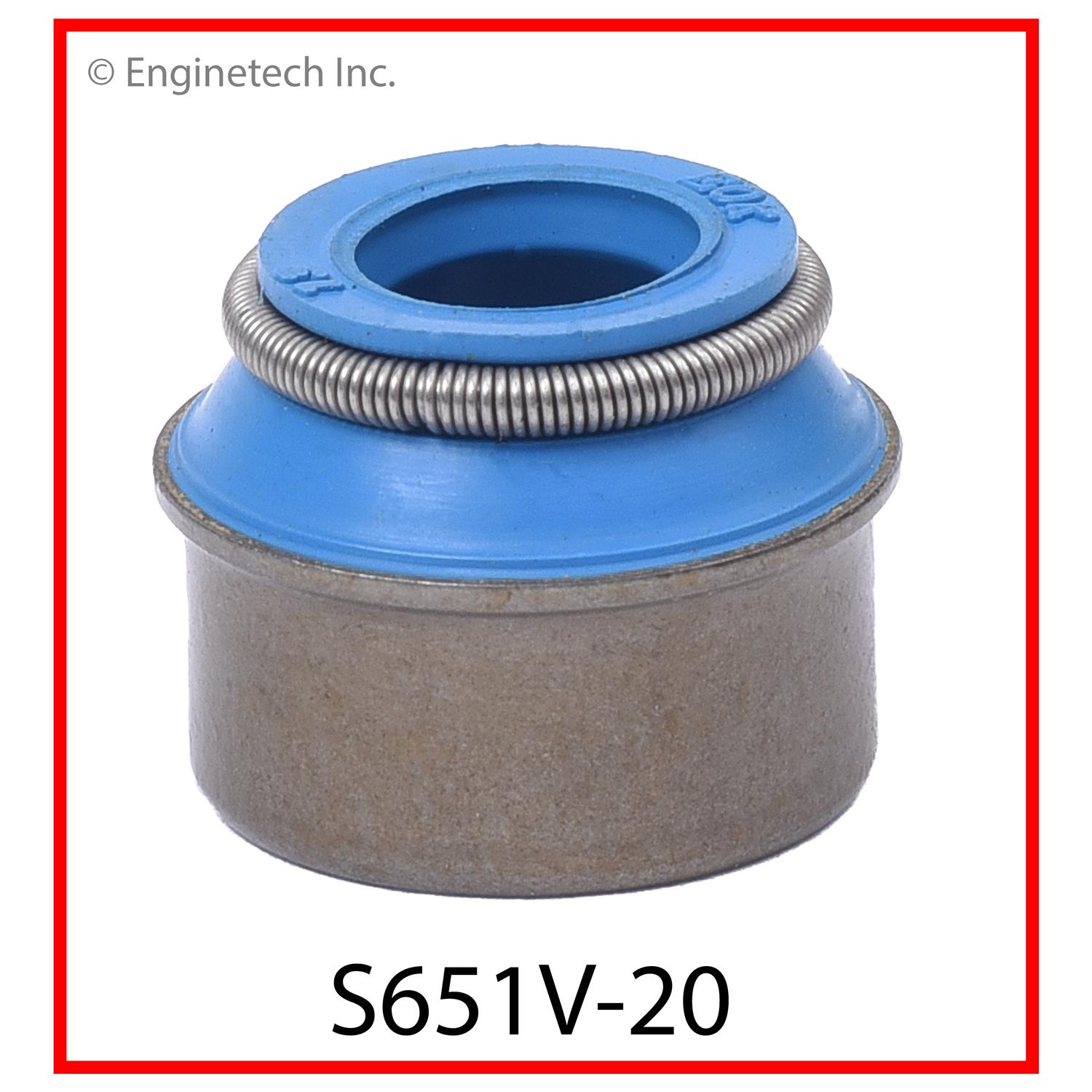Enginetech Engine Valve Stem Oil Seal - 20 Pack - S651V-20