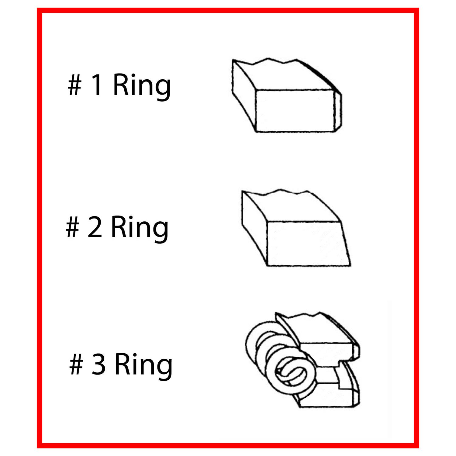Enginetech Engine Premium Piston Ring Complete Set - S73124-STD