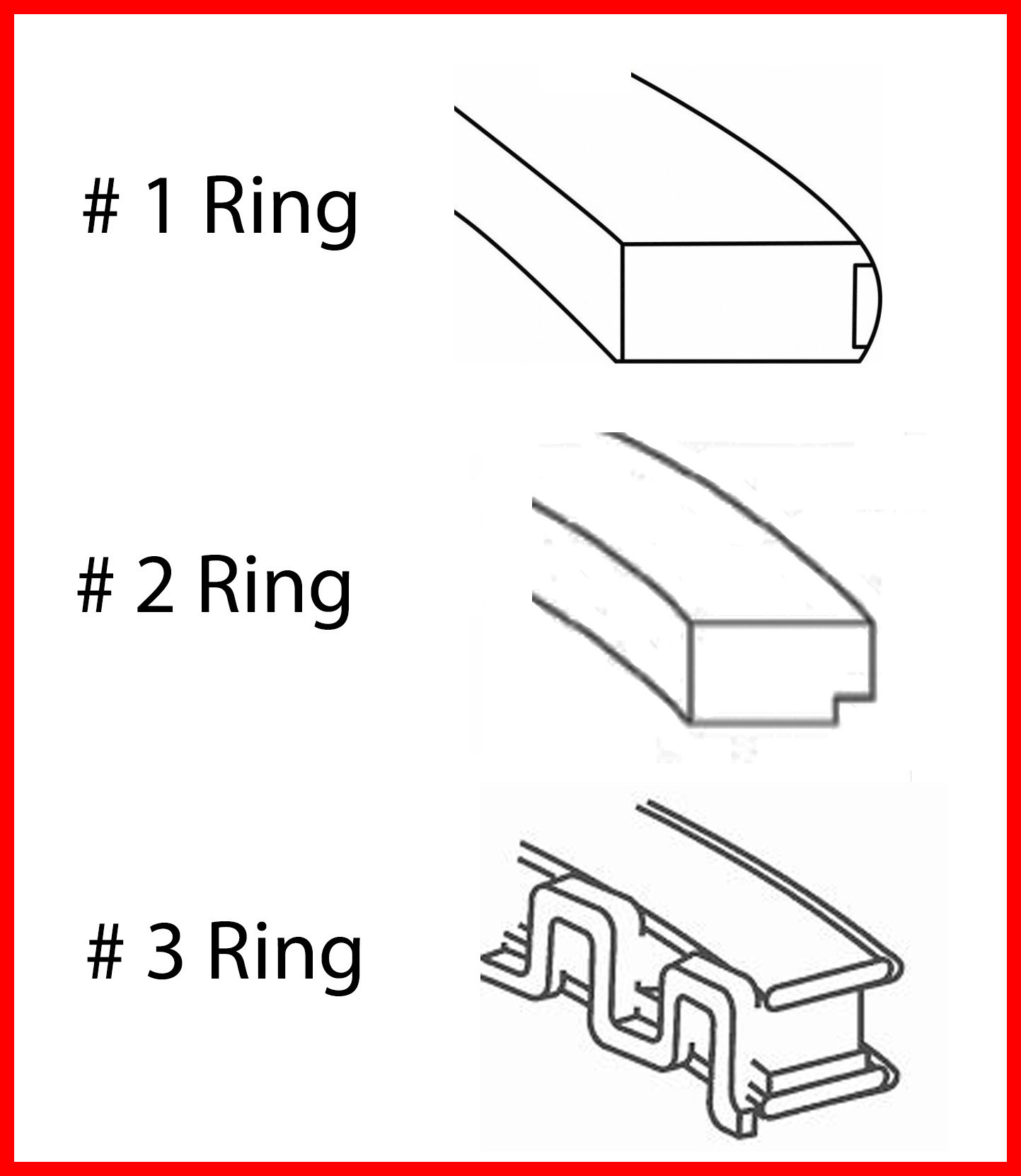 Enginetech Engine Premium Piston Ring Complete Set - S92006-.50