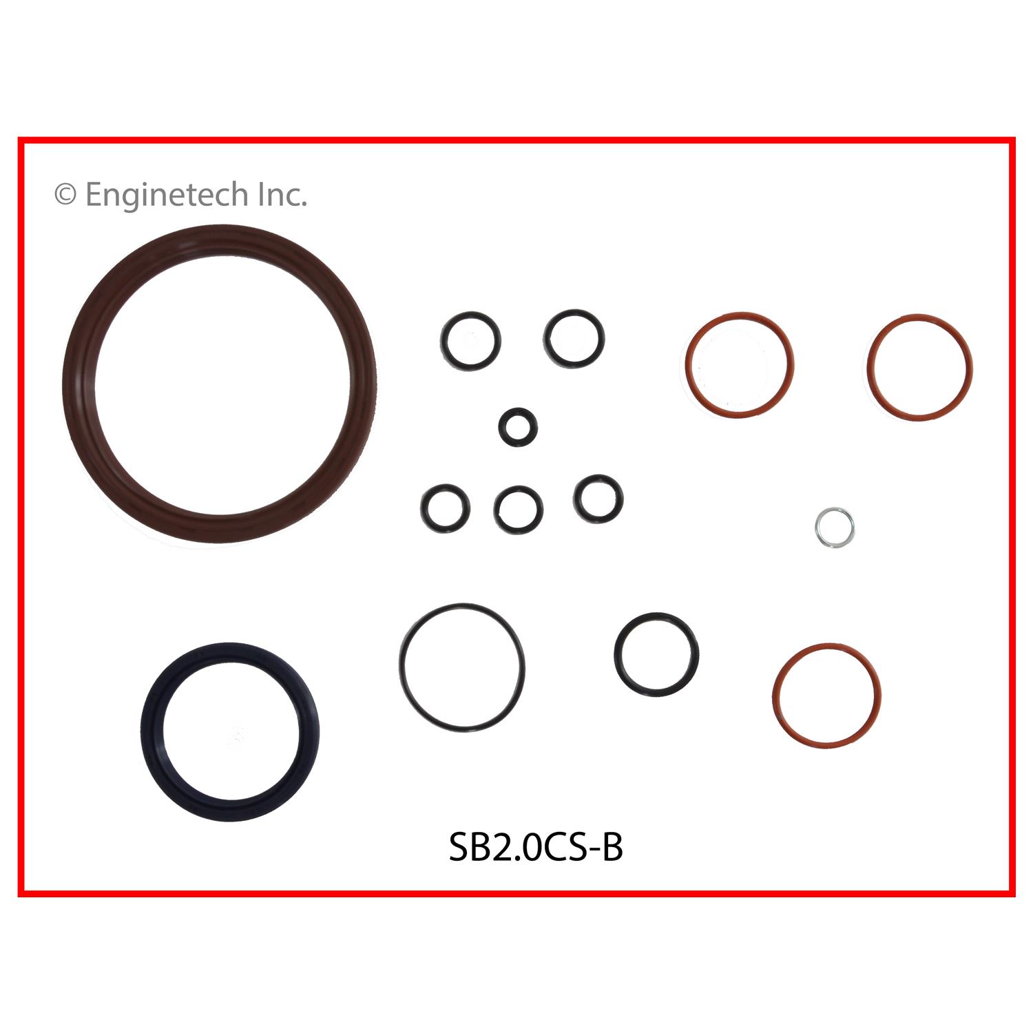 Enginetech Engine Lower End Gasket Set Subaru Car and Truck - SB2.0CS-B