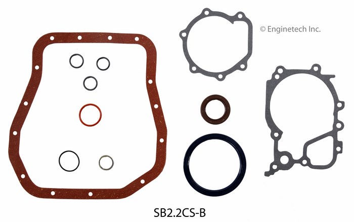 Enginetech Engine Lower End Gasket Set Subaru Car and Truck - SB2.2CS-B
