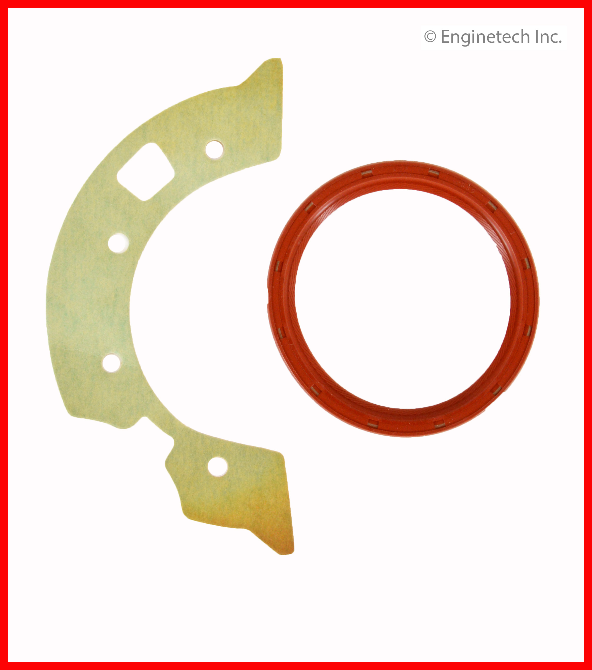 Enginetech Engine Rear Crankshaft Seal - 1 Piece - Includes Gasket - SK5127