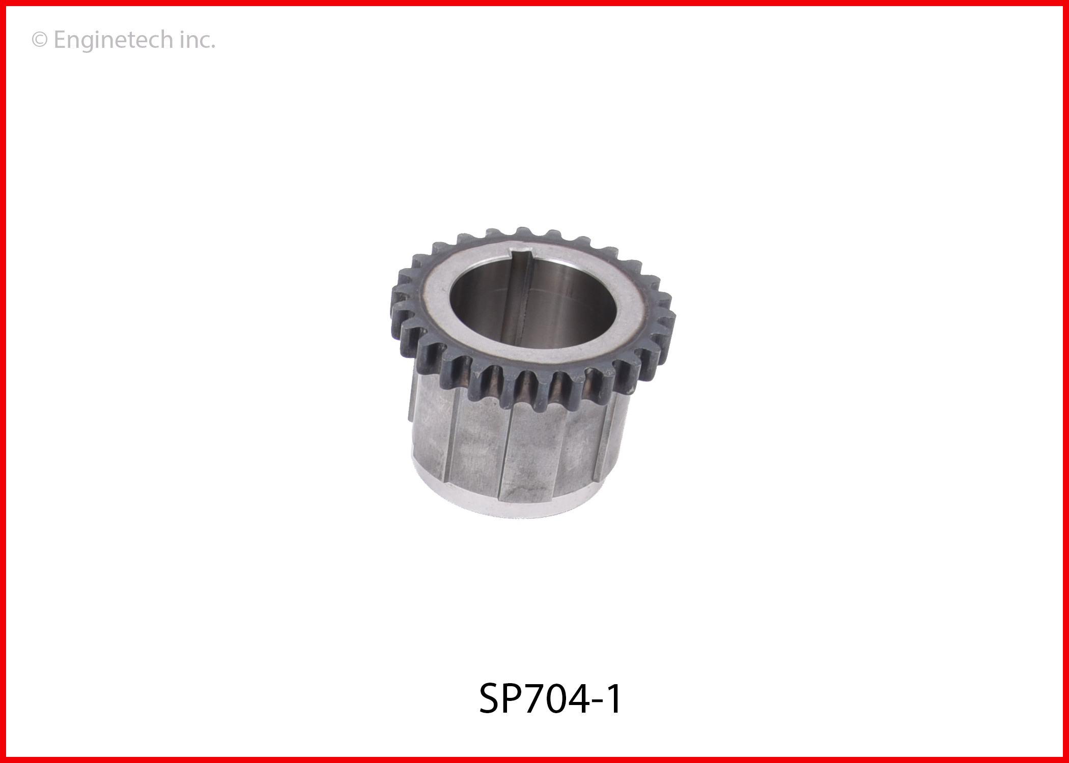 Enginetech Engine Timing Crankshaft Gear - SP704-1
