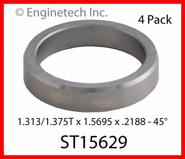 Enginetech Engine Valve Seat - 4 Pack - ST15629