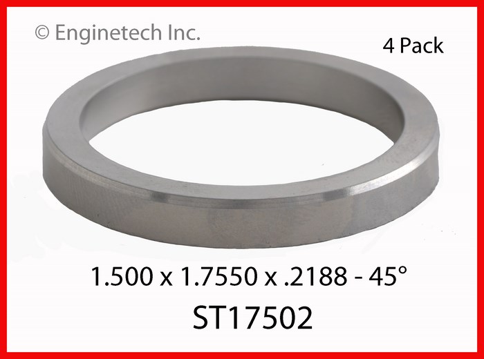 Enginetech Engine Valve Seat - 4 Pack - ST17502