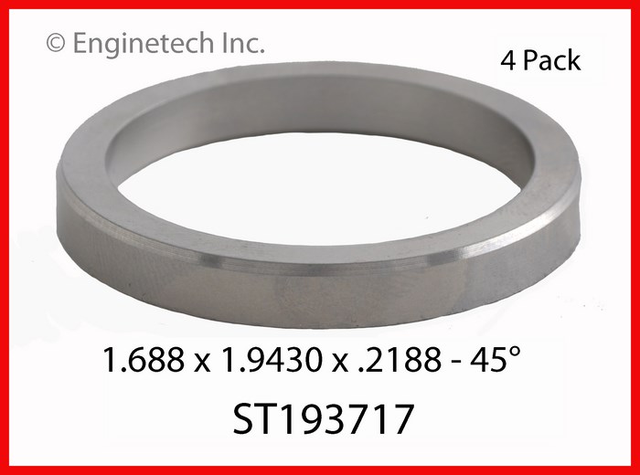 Enginetech Engine Valve Seat - 4 Pack - ST193717