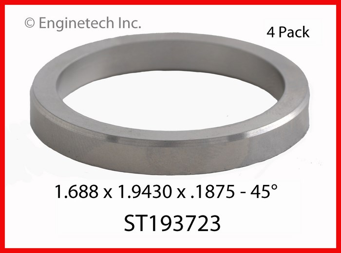 Enginetech Engine Valve Seat - 4 Pack - ST193723