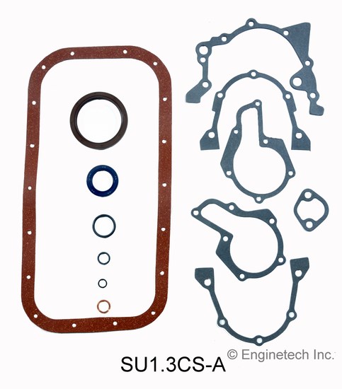 Enginetech Engine Lower End Gasket Set Suzuki Car and Truck - SU1.3CS-A