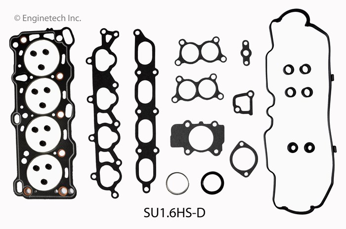 Enginetech Engine Cylinder Head Gasket Set - Suzuki Car and Truck - SU1.6HS-D