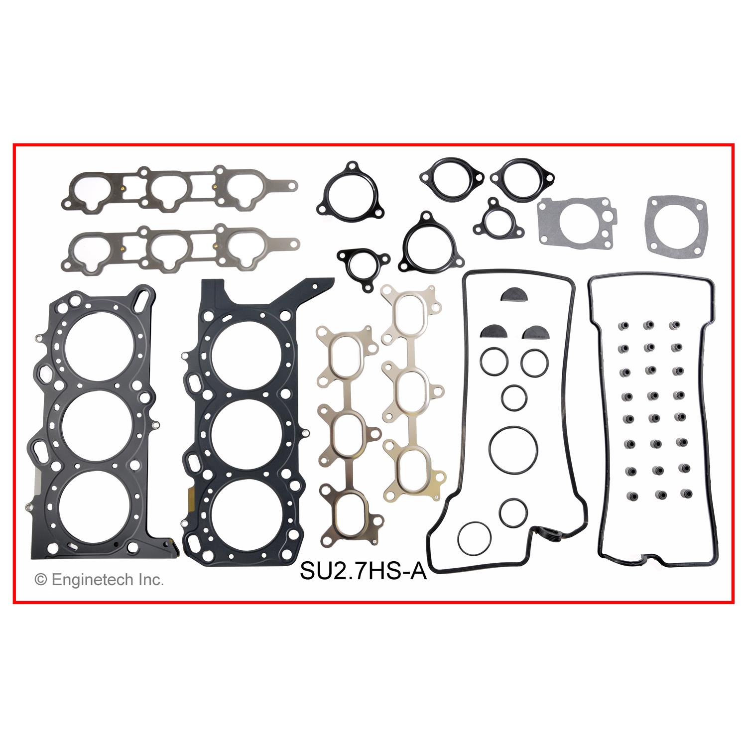 Enginetech Engine Cylinder Head Gasket Set - Suzuki Car and Truck - SU2.7HS-A
