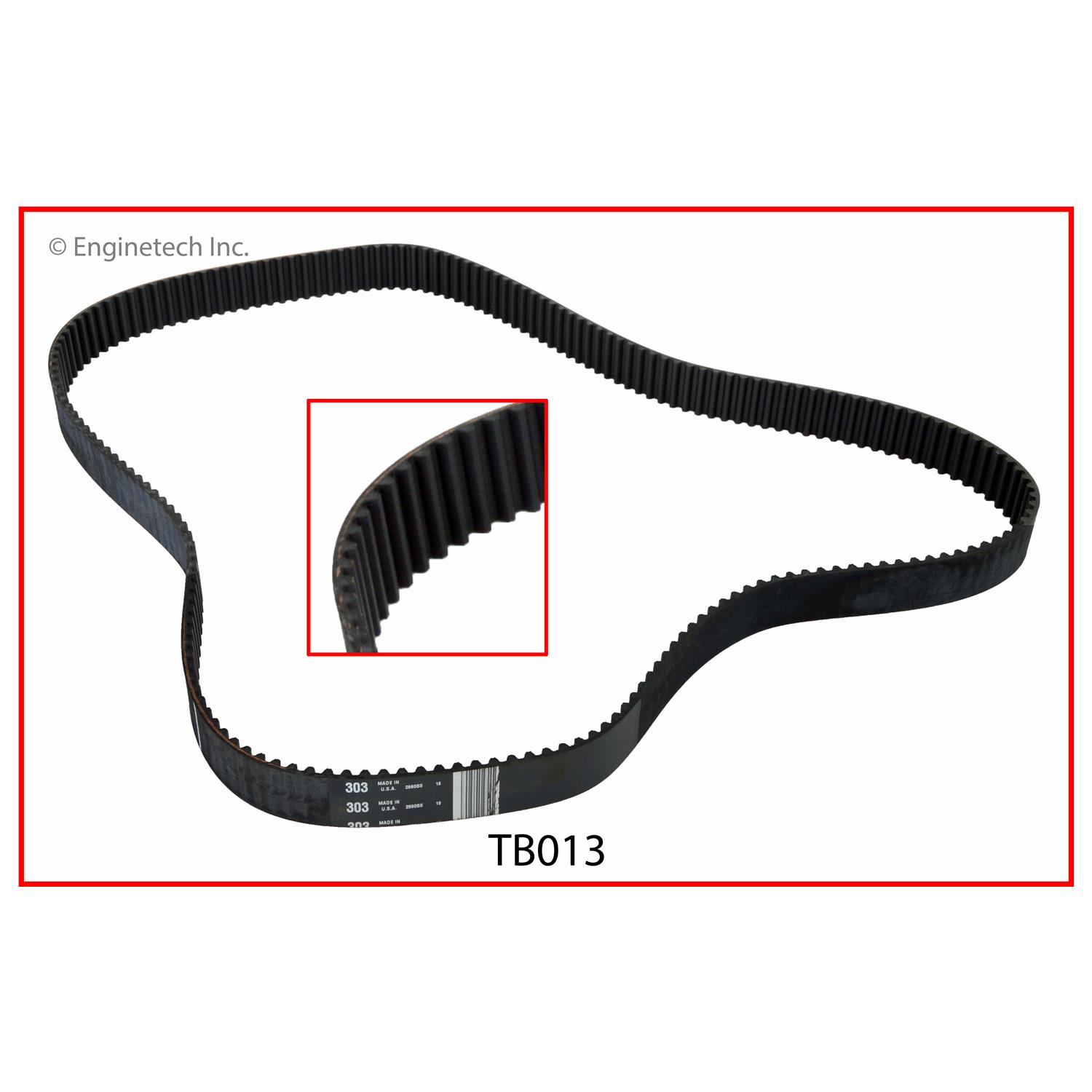 Enginetech Engine Timing Belt - TB013
