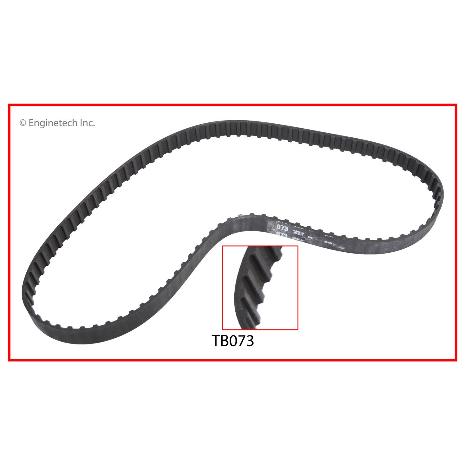 Enginetech Engine Timing Belt - TB073