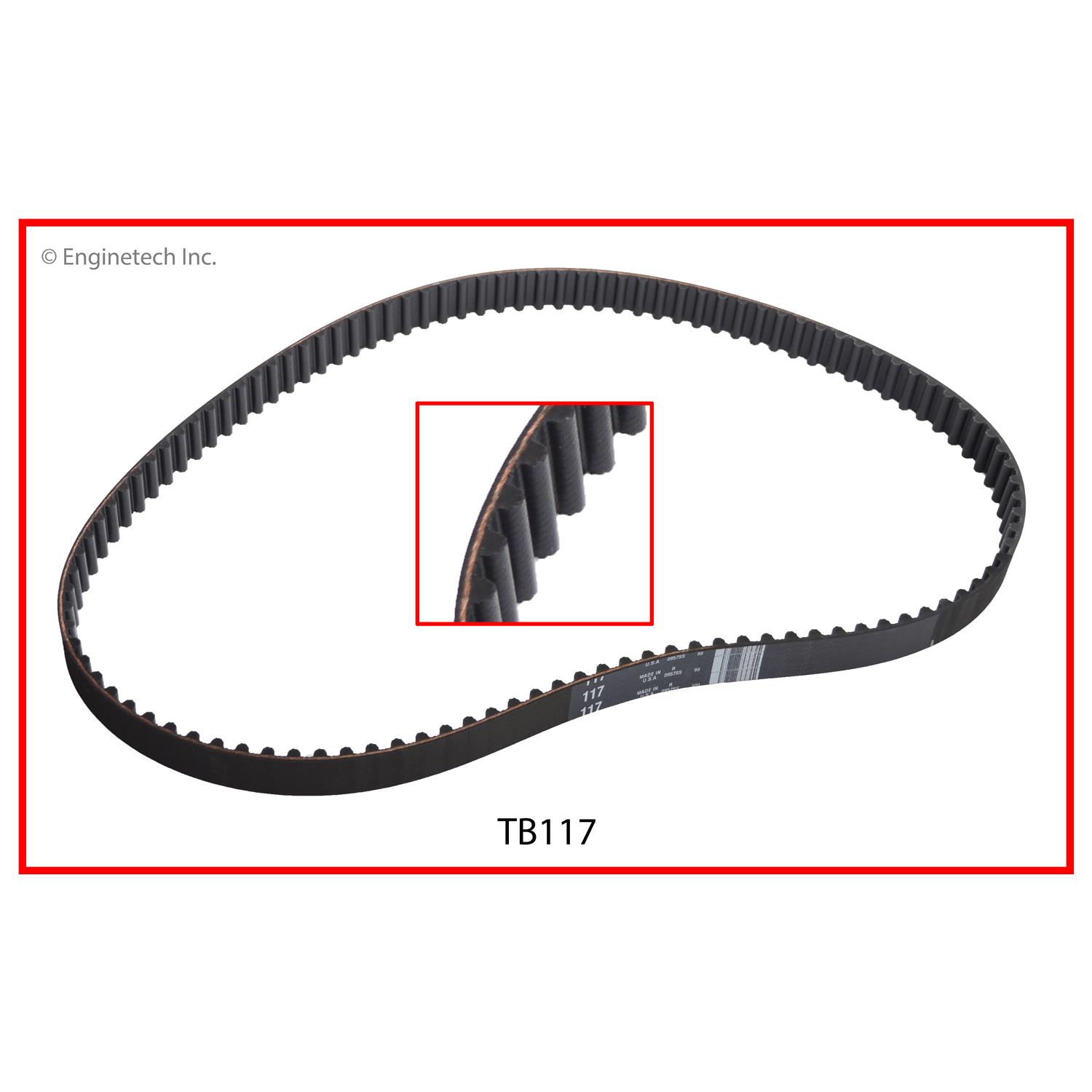Enginetech Engine Timing Belt - TB117