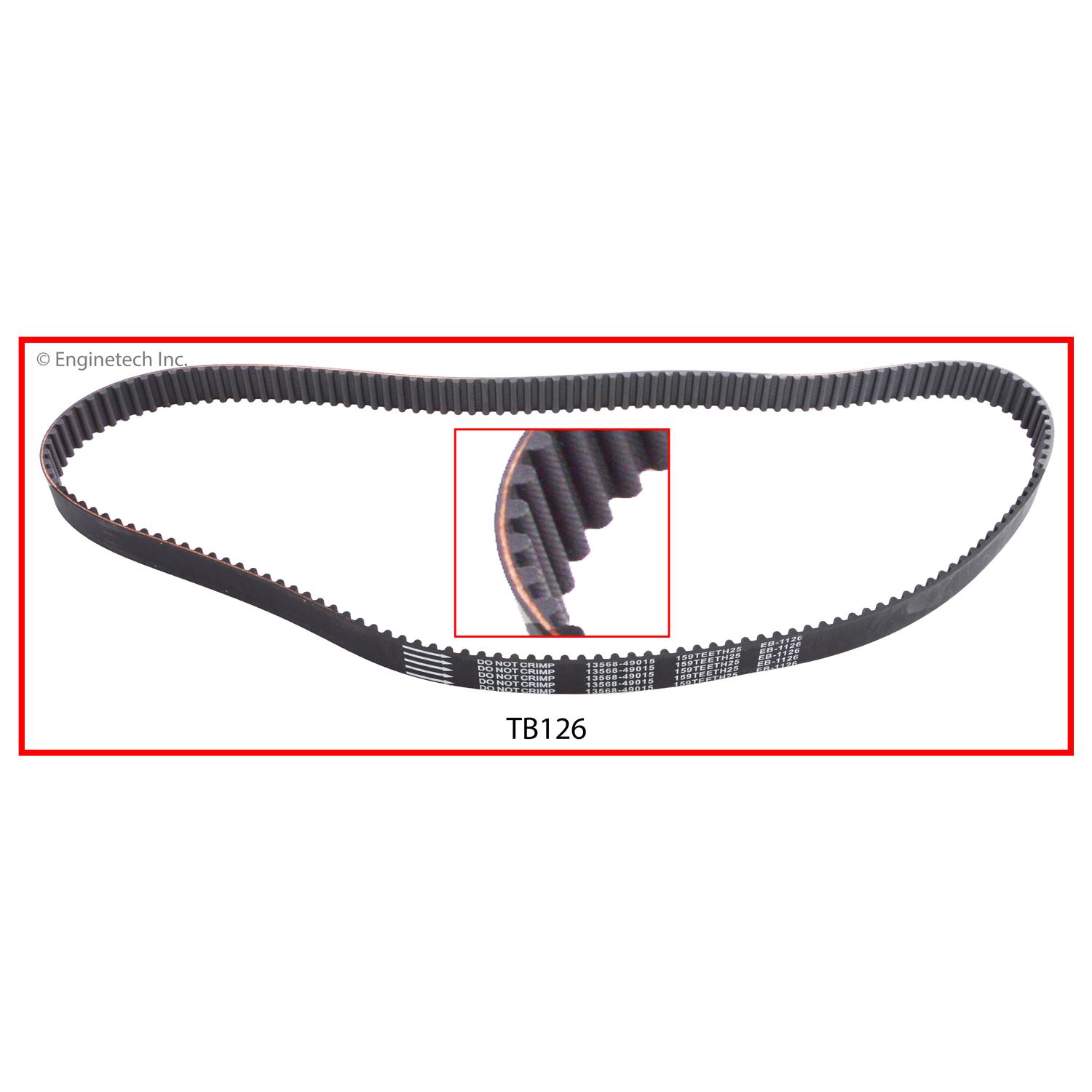 Enginetech Engine Timing Belt - TB126