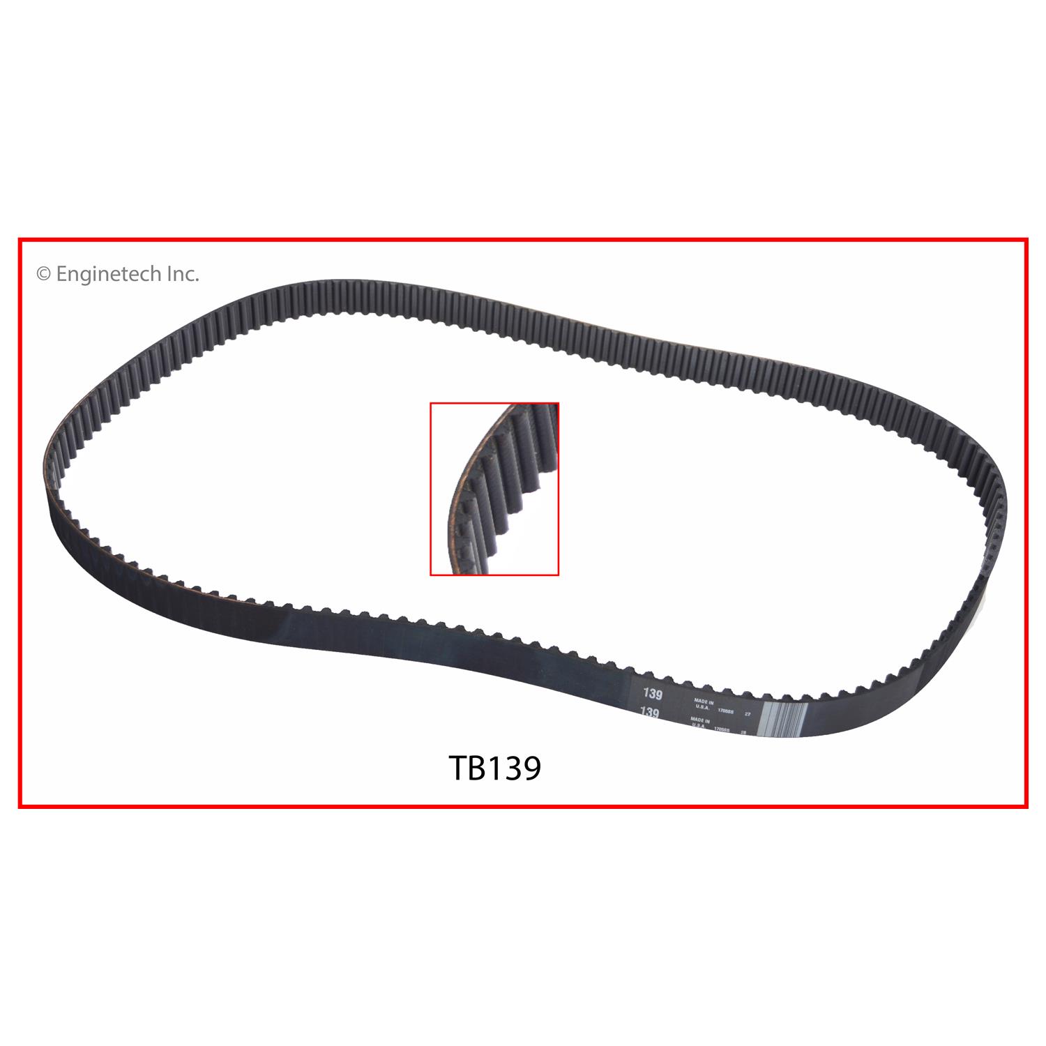 Enginetech Engine Timing Belt - TB139