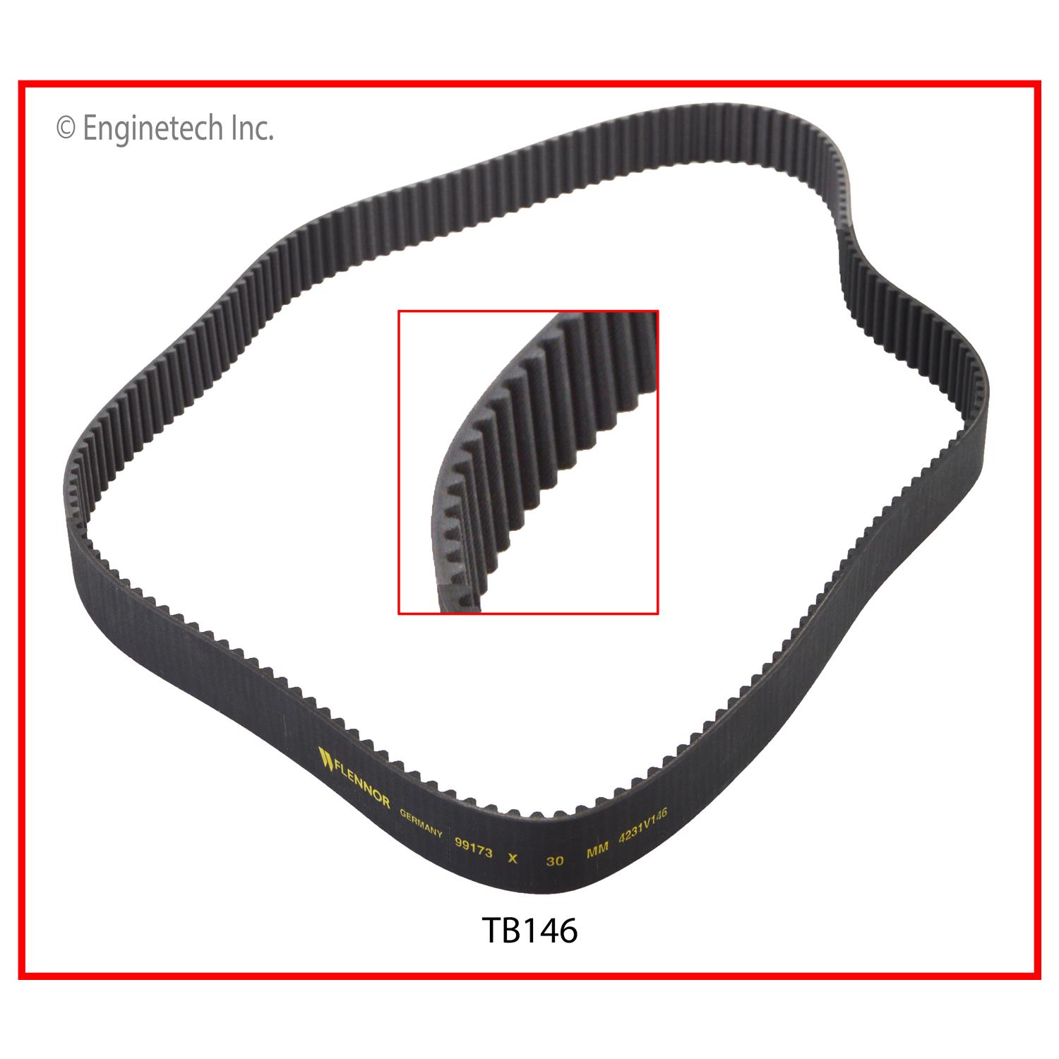 Enginetech Engine Timing Belt - TB146