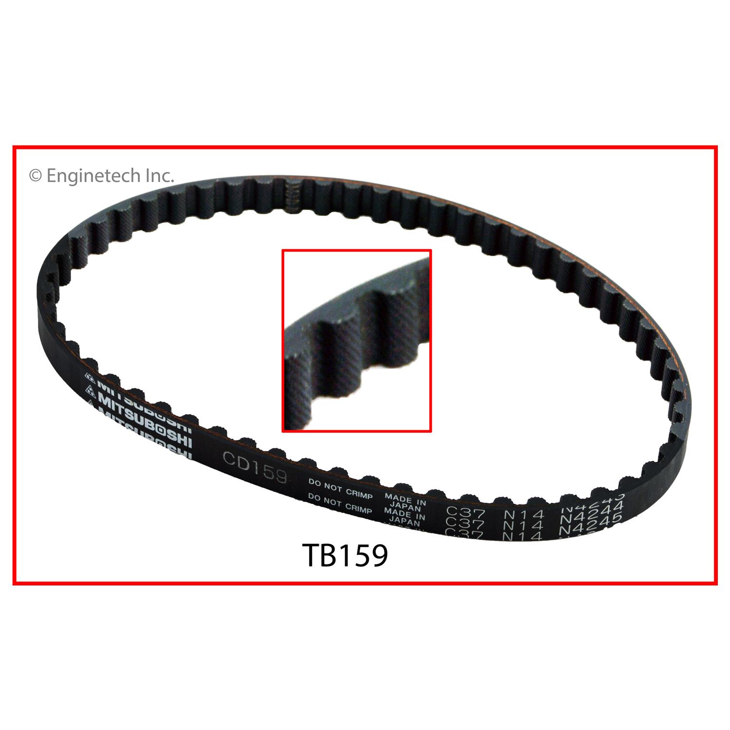 Enginetech Engine Balance Shaft Belt - TB159