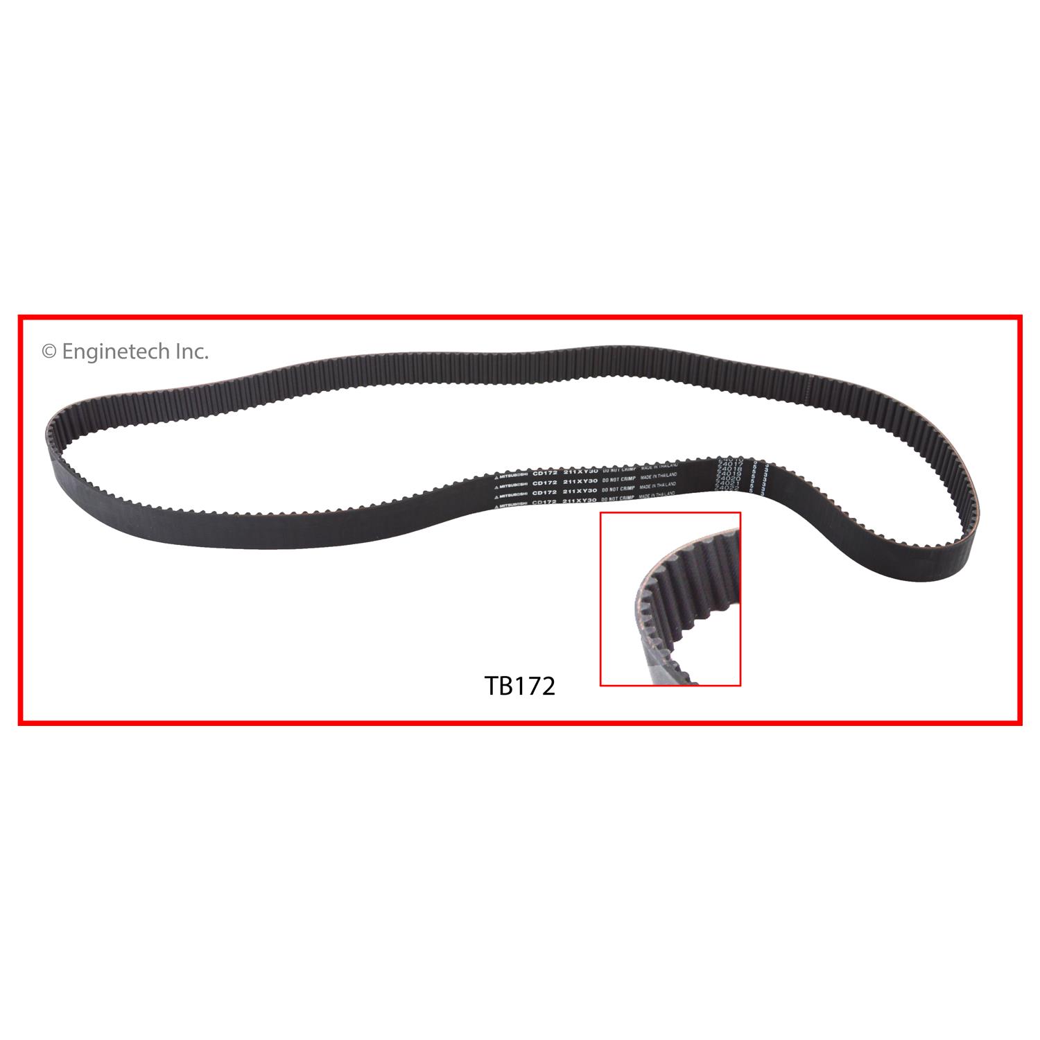 Enginetech Engine Timing Belt - TB172