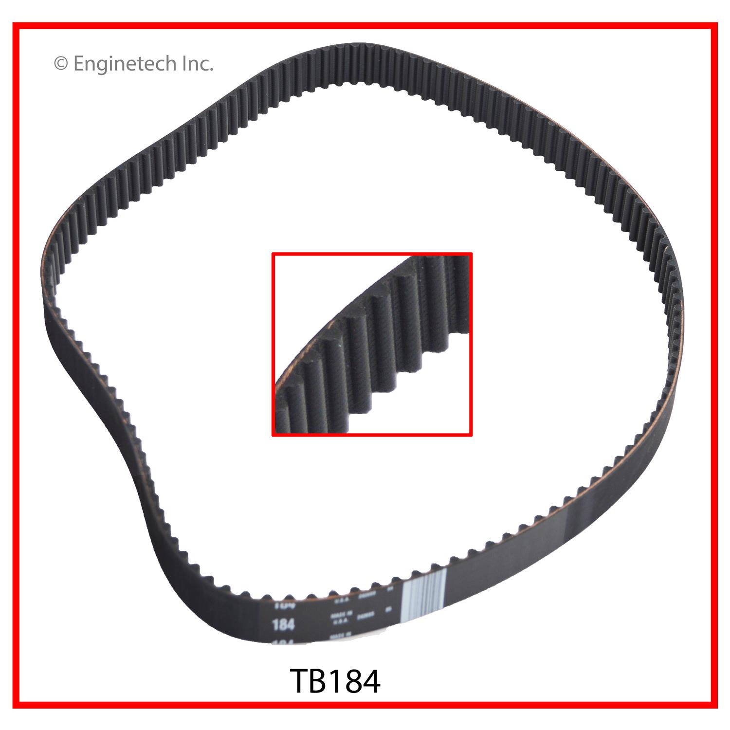 Enginetech Engine Timing Belt - TB184