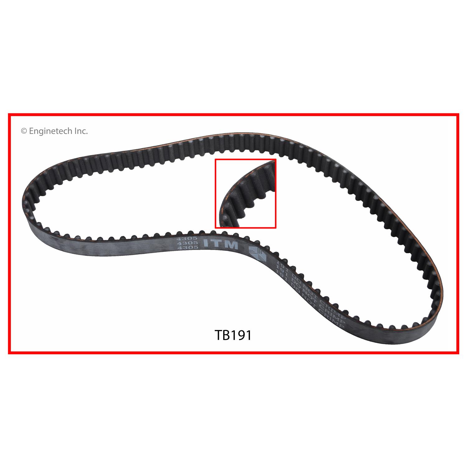 Enginetech Engine Timing Belt - TB191
