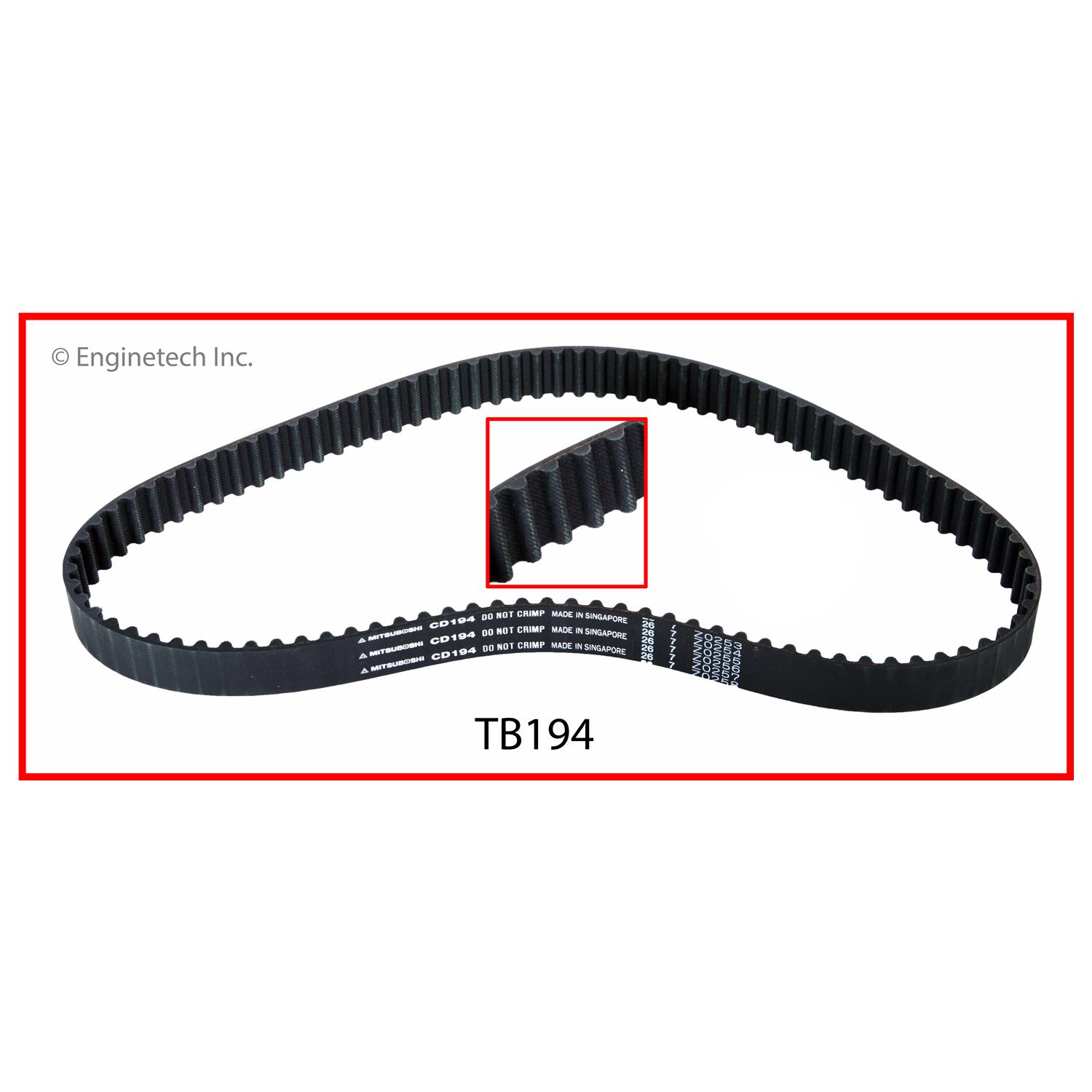 Enginetech Engine Timing Belt - TB194