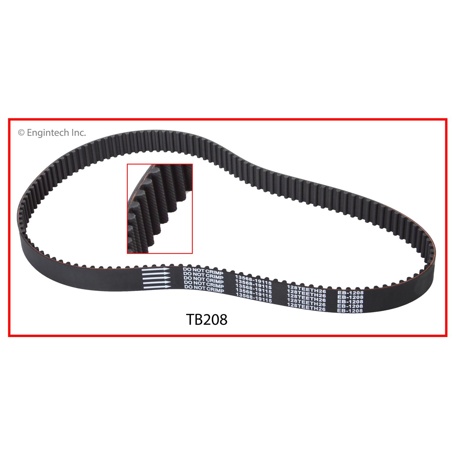 Enginetech Engine Timing Belt - TB208
