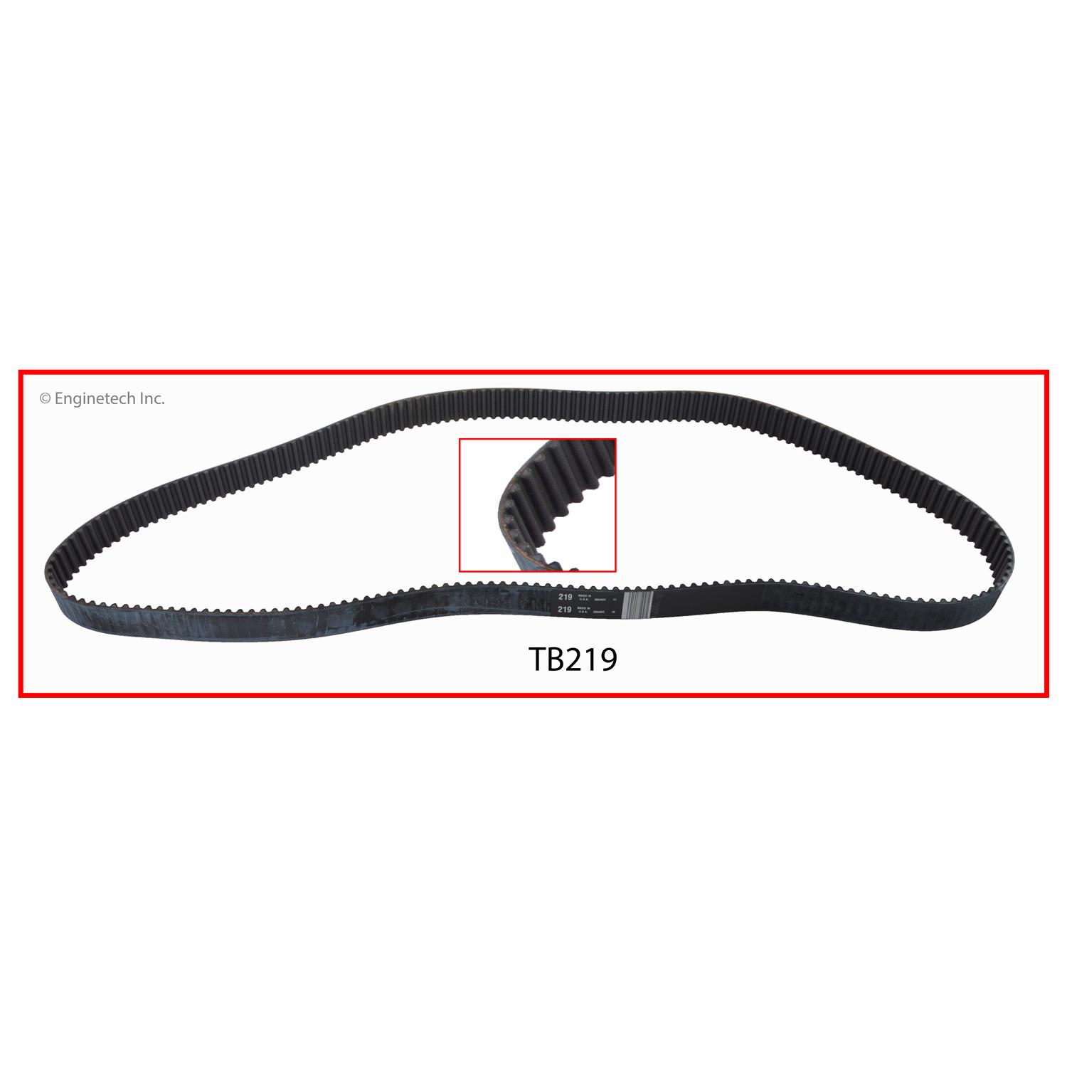 Enginetech Engine Timing Belt - TB219