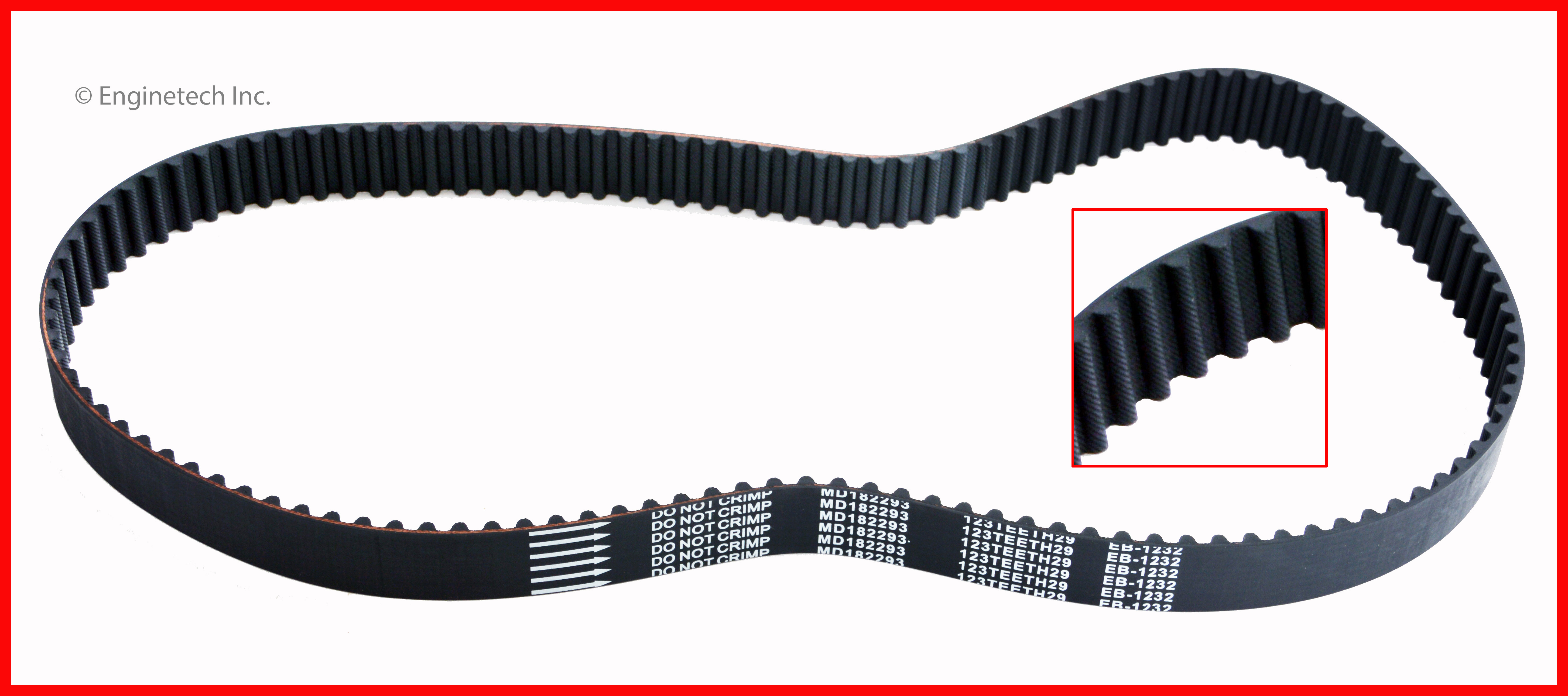 Enginetech Engine Timing Belt - TB232