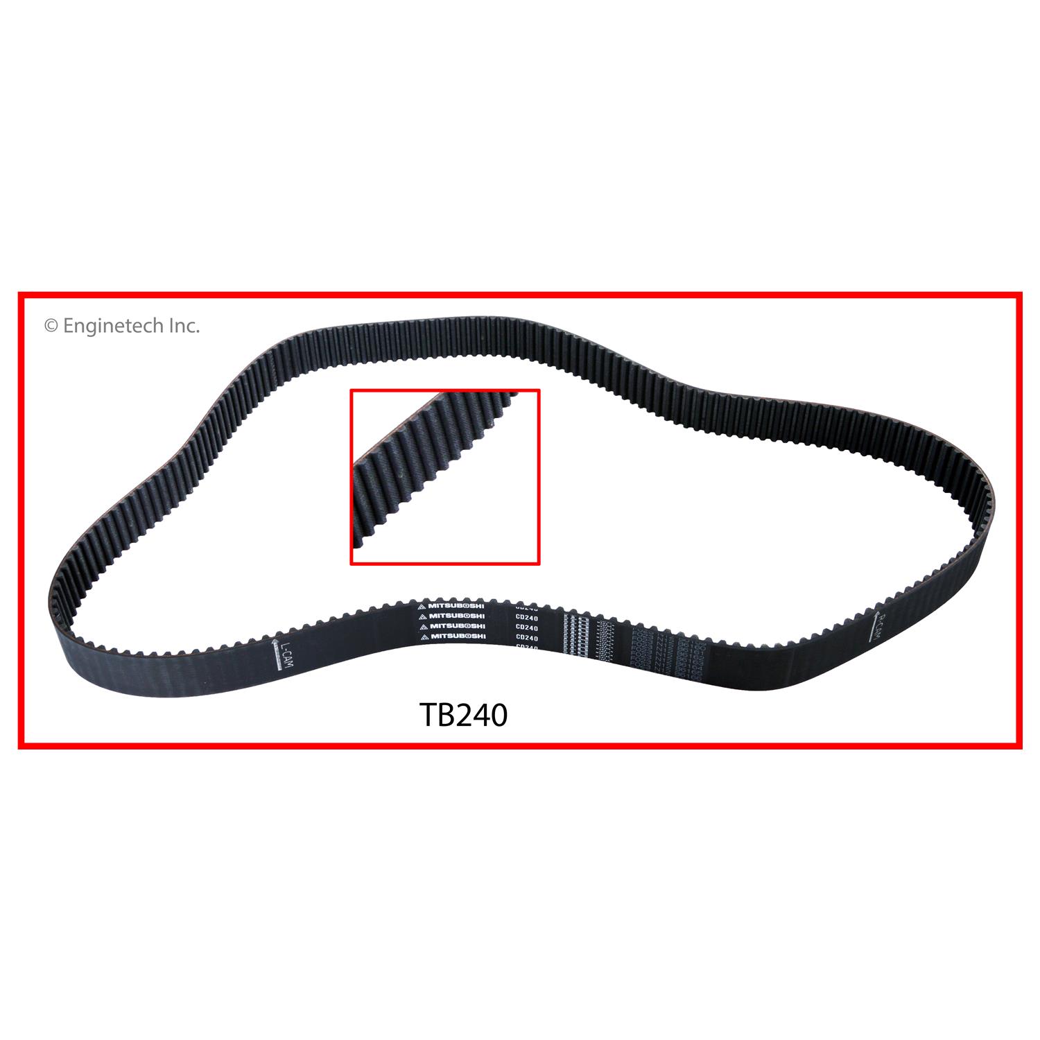 Enginetech Engine Timing Belt - TB240