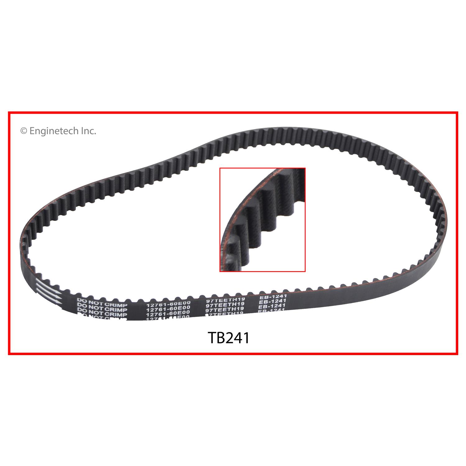 Enginetech Engine Timing Belt - TB241