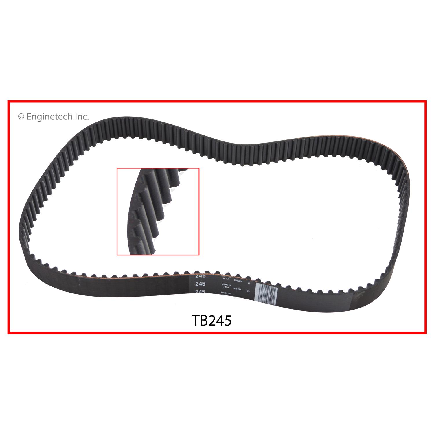 Enginetech Engine Timing Belt - TB245