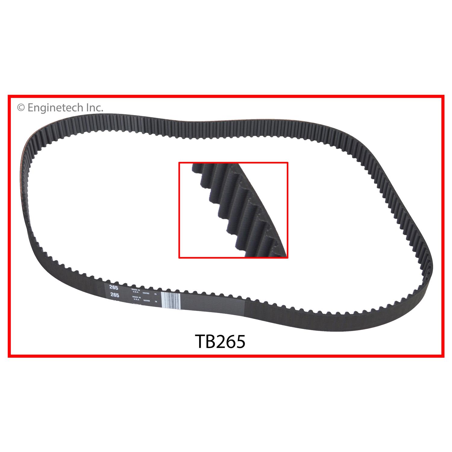 Enginetech Engine Timing Belt - TB265