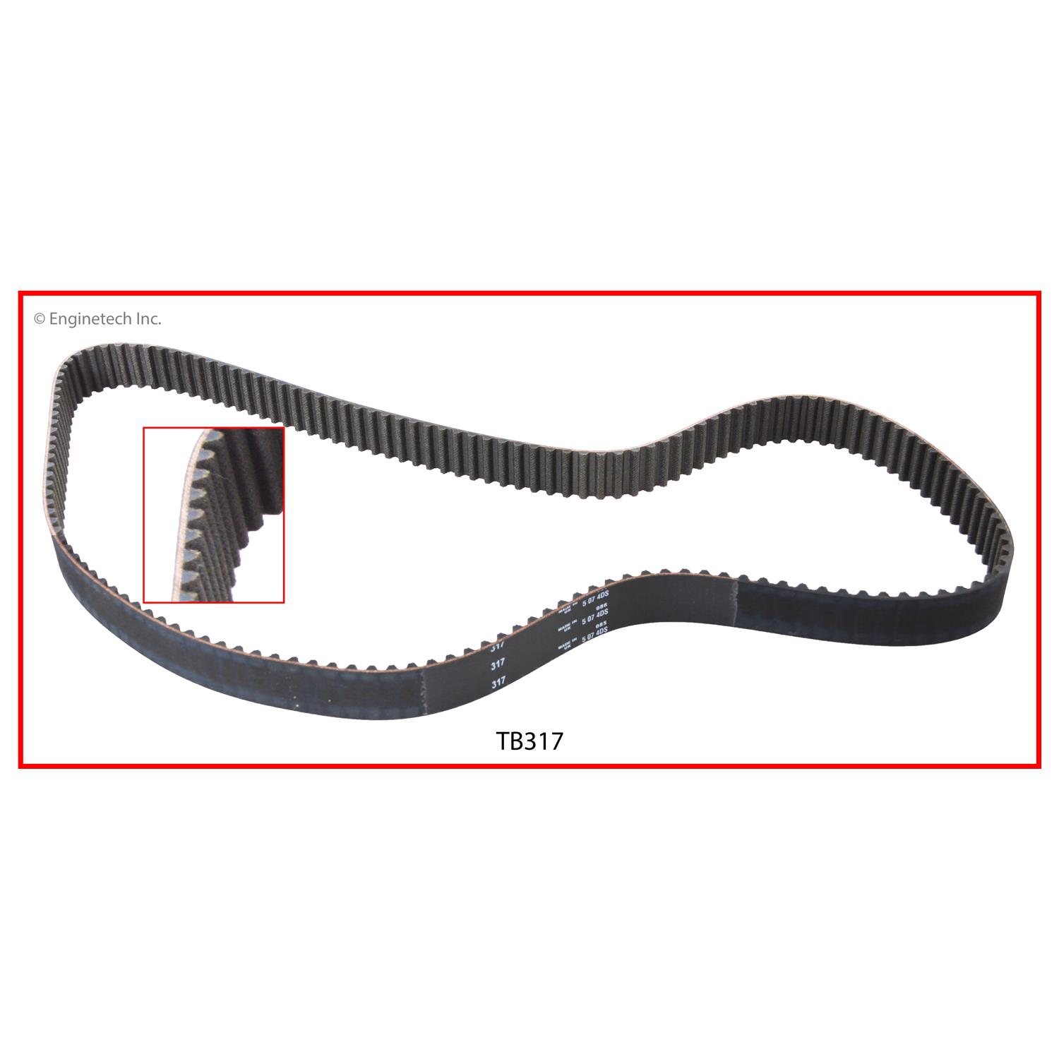 Enginetech Engine Timing Belt - TB317