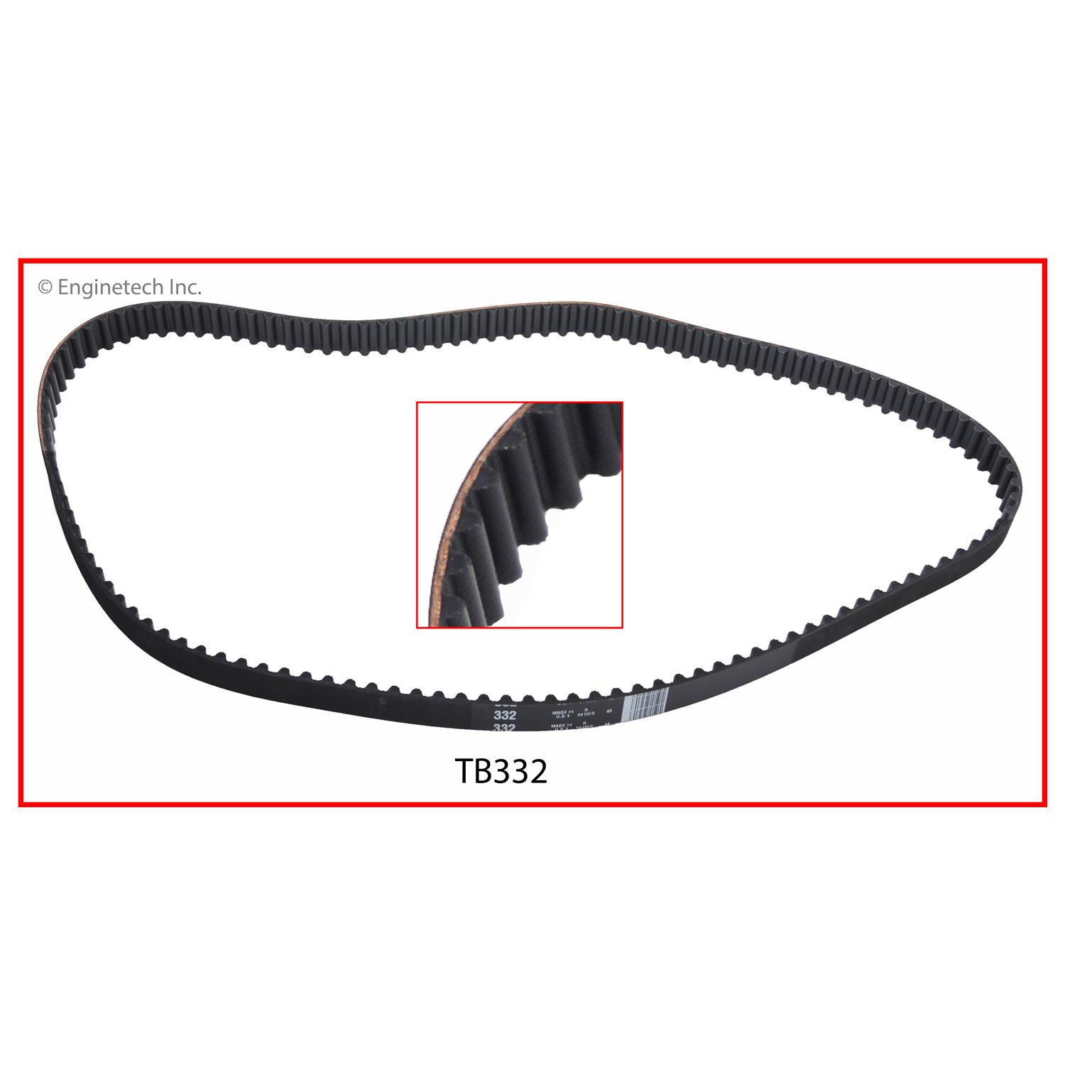 Enginetech Engine Timing Belt - TB332