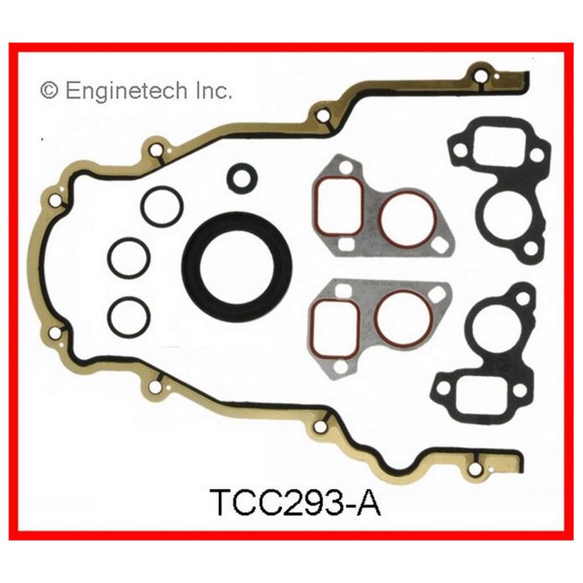 Enginetech Engine Timing Cover Gasket Set - GMC / Chevrolet Car and Truck - TCC293-A