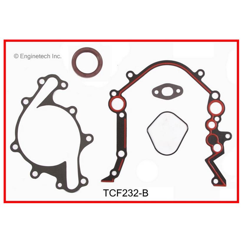 Enginetech Engine Timing Cover Gasket Set - Ford Car and Truck - TCF232-B