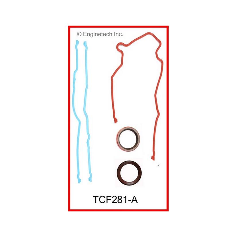 Enginetech Engine Timing Cover Gasket Set - Ford Car and Truck - TCF281-A