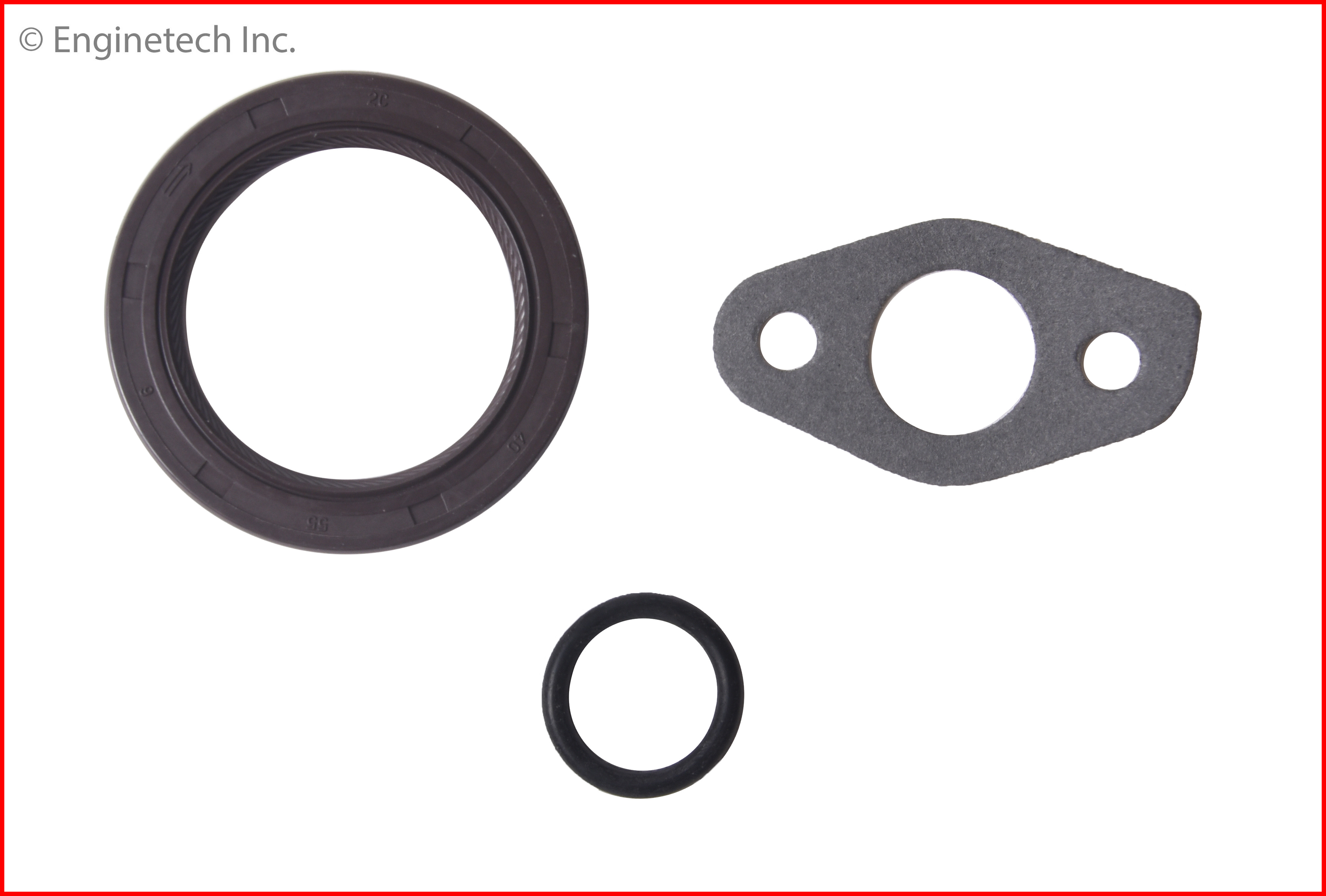 Enginetech Engine Timing Cover Gasket Set - Toyota Car and Truck - TCTO3.0-A