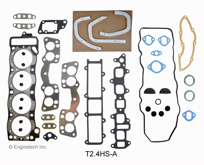 Enginetech Engine Cylinder Head Gasket Set - Toyota Car and Truck - TO2.4HS-A